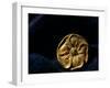 Gold Artifact from Tillya Tepe Find, Six Tombs of Bactrian Nomads, Afghanistan-Kenneth Garrett-Framed Photographic Print