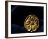 Gold Artifact from Tillya Tepe Find, Six Tombs of Bactrian Nomads, Afghanistan-Kenneth Garrett-Framed Photographic Print