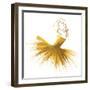 Gold Attitude-OnRei-Framed Art Print