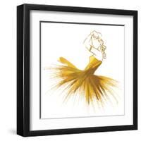 Gold Attitude-OnRei-Framed Art Print