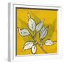 Gold Batik Botanical I-Andrea Davis-Framed Art Print