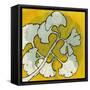 Gold Batik Botanical IV-Andrea Davis-Framed Stretched Canvas