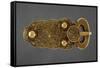 Gold Belt Buckle Fom the Ship-Burial at Sutton Hoo, Suffolk, Early 7th Century-null-Framed Stretched Canvas