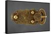 Gold Belt Buckle Fom the Ship-Burial at Sutton Hoo, Suffolk, Early 7th Century-null-Framed Stretched Canvas