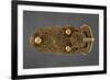 Gold Belt Buckle Fom the Ship-Burial at Sutton Hoo, Suffolk, Early 7th Century-null-Framed Giclee Print