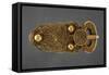 Gold Belt Buckle Fom the Ship-Burial at Sutton Hoo, Suffolk, Early 7th Century-null-Framed Stretched Canvas