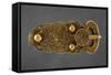 Gold Belt Buckle Fom the Ship-Burial at Sutton Hoo, Suffolk, Early 7th Century-null-Framed Stretched Canvas