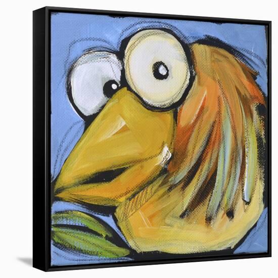 Gold Bird 2-Tim Nyberg-Framed Stretched Canvas