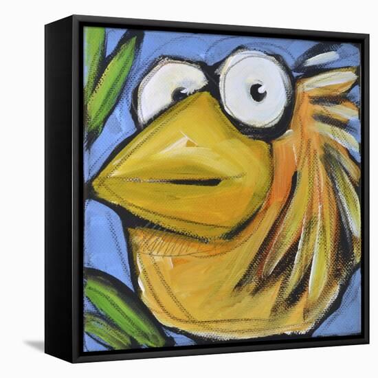 Gold Bird 3-Tim Nyberg-Framed Stretched Canvas