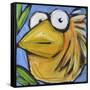 Gold Bird 3-Tim Nyberg-Framed Stretched Canvas