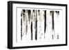 Gold Black Woods-OnRei-Framed Art Print