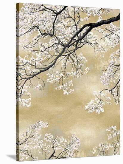 Gold Blossom Tree, 2024-David Moore-Stretched Canvas