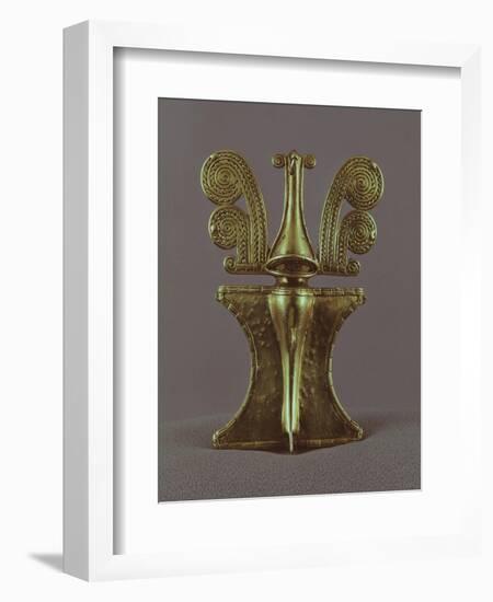 Gold Breastplate, Artifact Originating from the Province of Bolivar-null-Framed Giclee Print