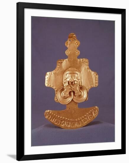 Gold Breastplate Originating from Calima-null-Framed Giclee Print