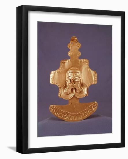 Gold Breastplate Originating from Calima-null-Framed Giclee Print