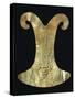 Gold Breastplate with the Imprint of a Reptile with the Head of a Cat-null-Stretched Canvas