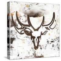 Gold Brown Deer-OnRei-Stretched Canvas