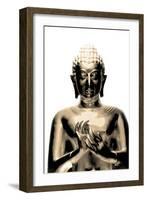 Gold Budda-Whoartnow-Framed Giclee Print