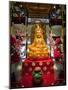 Gold Buddha at the Buddha Tooth Relic Museum in Chinatown, Singapore, Southeast Asia, Asia-Matthew Williams-Ellis-Mounted Photographic Print