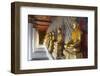 Gold Buddha Statues in Wat Arun (The Temple of Dawn), Bangkok, Thailand, Southeast Asia, Asia-Stuart Black-Framed Photographic Print