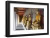 Gold Buddha Statues in Wat Arun (The Temple of Dawn), Bangkok, Thailand, Southeast Asia, Asia-Stuart Black-Framed Photographic Print