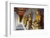 Gold Buddha Statues in Wat Arun (The Temple of Dawn), Bangkok, Thailand, Southeast Asia, Asia-Stuart Black-Framed Photographic Print