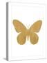 Gold Butterfly-Erin Clark-Stretched Canvas