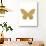 Gold Butterfly-Erin Clark-Giclee Print displayed on a wall