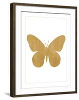 Gold Butterfly-Erin Clark-Framed Giclee Print