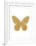 Gold Butterfly-Erin Clark-Framed Giclee Print