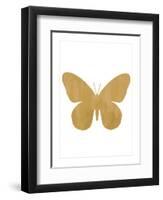 Gold Butterfly-Erin Clark-Framed Premium Giclee Print