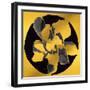 Gold Cactus II-null-Framed Art Print