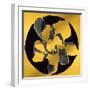 Gold Cactus II-null-Framed Art Print