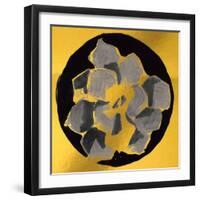 Gold Cactus III-null-Framed Art Print