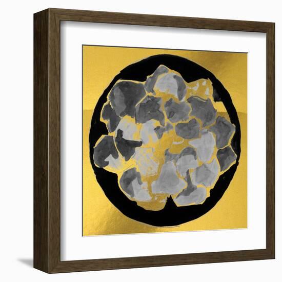 Gold Cactus IV-null-Framed Art Print