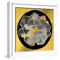 Gold Cactus IV-null-Framed Art Print