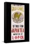 Gold Camel Brand Tea-null-Framed Stretched Canvas