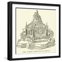 Gold Casket Presented to Stanley-null-Framed Giclee Print
