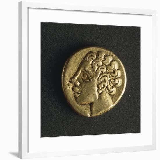 Gold Celtic Stater of Arverni-null-Framed Giclee Print