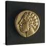 Gold Celtic Stater of Arverni-null-Stretched Canvas