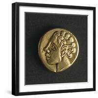 Gold Celtic Stater of Arverni-null-Framed Giclee Print