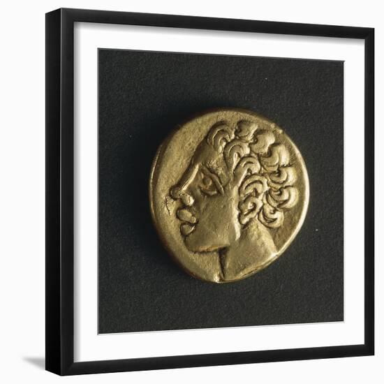 Gold Celtic Stater of Arverni-null-Framed Giclee Print