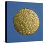 Gold Celtic Stater of Bellovaci-null-Stretched Canvas