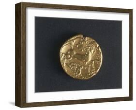 Gold Celtic Stater of Cenomani-null-Framed Giclee Print