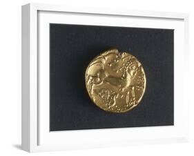 Gold Celtic Stater of Cenomani-null-Framed Giclee Print
