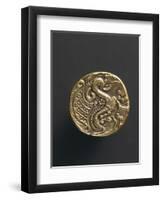 Gold Celtic Stater of Parisii or Quarisii-null-Framed Premium Giclee Print