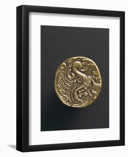 Gold Celtic Stater of Parisii or Quarisii-null-Framed Premium Giclee Print