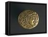 Gold Celtic Stater of Parisii or Quarisii-null-Framed Stretched Canvas