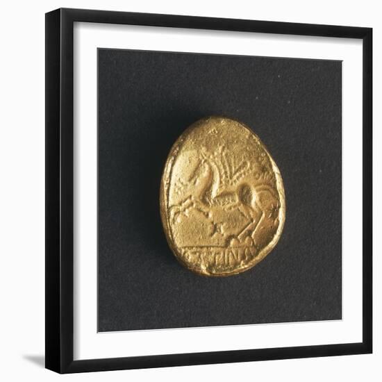 Gold Celtic Stater of Treveri-null-Framed Giclee Print