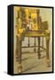 Gold Chair from King Tut Tomb, Egypt-null-Framed Stretched Canvas